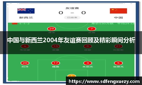 中国与新西兰2004年友谊赛回顾及精彩瞬间分析