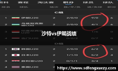 沙特vs伊朗战绩