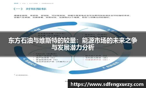 东方石油与维斯特的较量：能源市场的未来之争与发展潜力分析