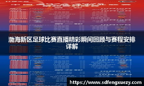渤海新区足球比赛直播精彩瞬间回顾与赛程安排详解