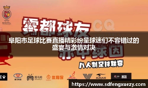 阜阳市足球比赛直播精彩纷呈球迷们不容错过的盛宴与激情对决