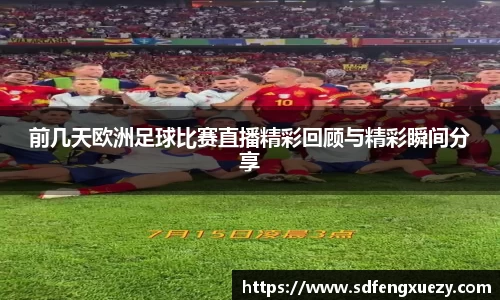 前几天欧洲足球比赛直播精彩回顾与精彩瞬间分享