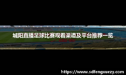 城阳直播足球比赛观看渠道及平台推荐一览